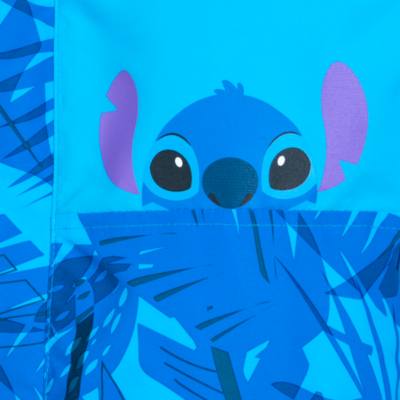 Disney Store Stitch Packable Raincoat For Kids