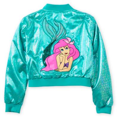 Disney Store The Little Mermaid Varsity Jacket For Kids