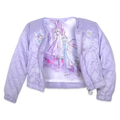 Disney Store Frozen 2 Quilted Jacket For Kids