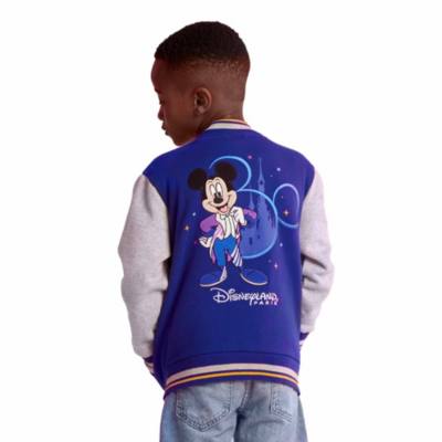 Disneyland&nbsp;Paris Blouson style universitaire Mickey&nbsp;Mouse 30e&nbsp;anniversaire pour enfants