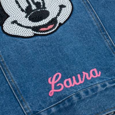 Disney Store Minnie Mouse Denim Jacket For Kids
