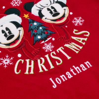 Mickey and Minnie Mouse 'My First Christmas' Baby Sleeper