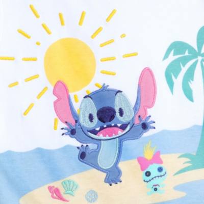 Ensemble short et t-shirt Stitch pour b&eacute;b&eacute;, Lilo & Stitch