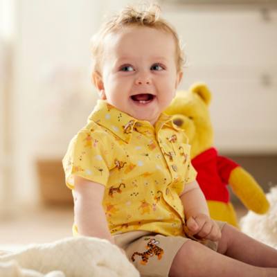 Winnie Puuh und Tigger - Set mit Hemd und Shorts für Babys