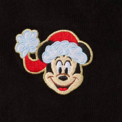 Micky Maus - Weihnachtliches Set mit Latzhose und Hemd f&uuml;r Babys