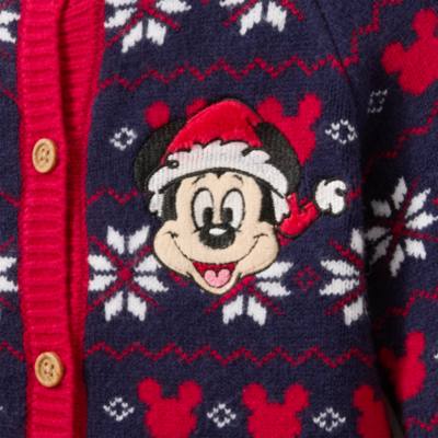 Mickey Mouse Baby Festive Knitted All-In-One