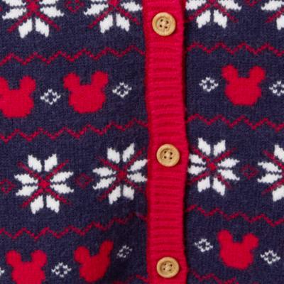Mickey Mouse Baby Festive Knitted All-In-One