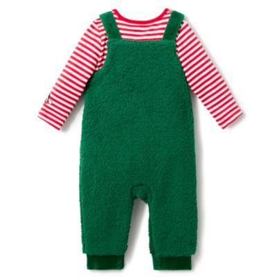 Mickey Mouse and Friends Festive Baby Dungaree Set