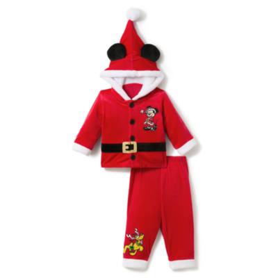 Santa Mickey Mouse Baby Outfit