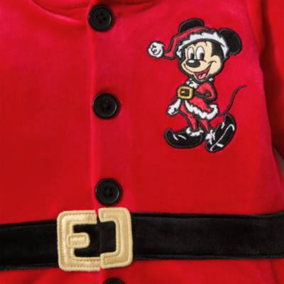 Santa Mickey Mouse Baby Outfit