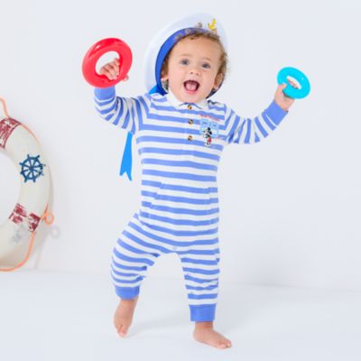 Mickey Mouse Nautical Romper for Baby