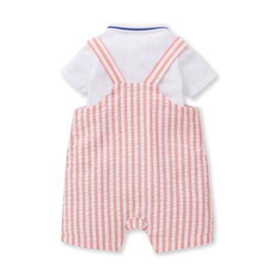 Mickey Mouse Baby Dungarees and Top Set