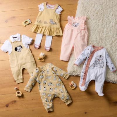 Pigiamino baby con stampa fantasia cuccioli La Carica dei 101