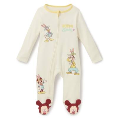 Pijama tipo mono Mickey Mouse para beb&eacute;