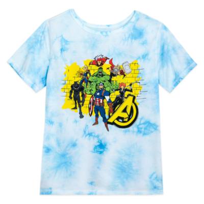 Disney Store Avengers Tie-Dye T-Shirt For Kids