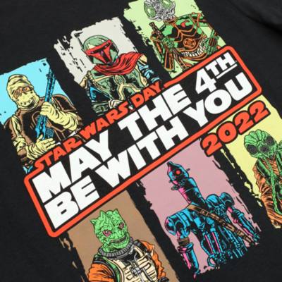 Disney Store T-Shirt Star Wars Day May the 4th 2022 pour enfants
