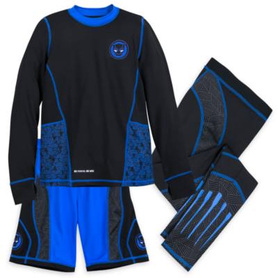 Conjunto infantil para correr Black Panther
