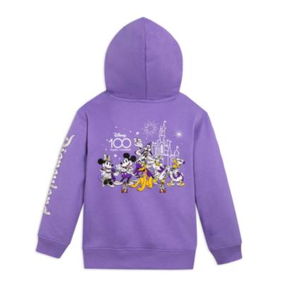 Disneyland Resort Mickey and Friends Disney100 Celebration Hooded Sweatshirt For Kids