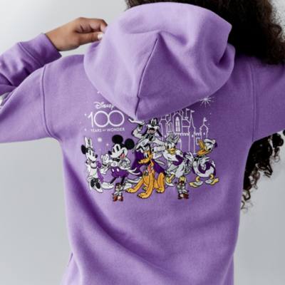 Disneyland Resort Mickey and Friends Disney100 Celebration Hooded Sweatshirt For Kids
