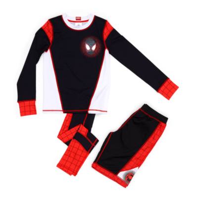 Disney Store Spider-Man: Into the Spider-Verse Top, Leggings and Shorts Set For Kids