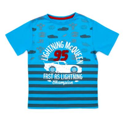 Lightning McQueen Blue T-Shirt For Kids Disney Store