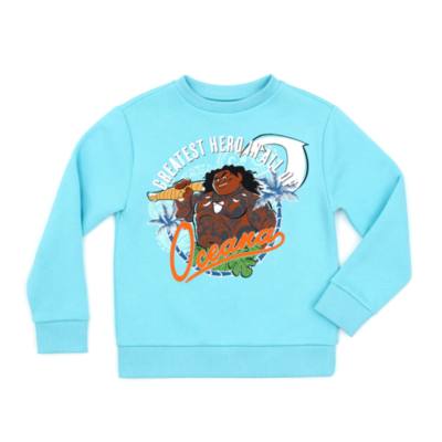 Disney Store Maui Sweatshirt For Kids, Moana