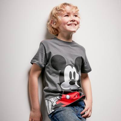 Camiseta infantil gris Mickey Mouse, Disney Store