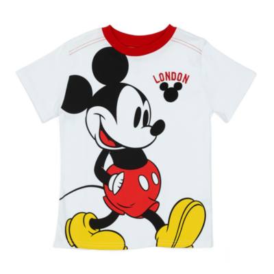 Disney Store Mickey Mouse London White T Shirt For Kids Disney Store