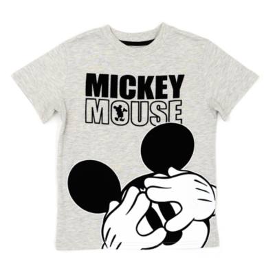 Disney Store Mickey Mouse Grey T-Shirt For Kids