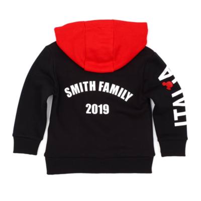 Mickey Mouse Italia Hooded Sweatshirt For Kids