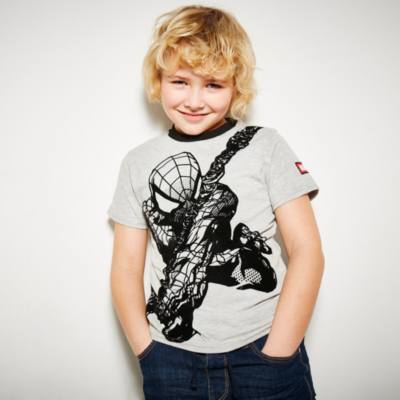 Spider-Man Grey T-Shirt For Kids