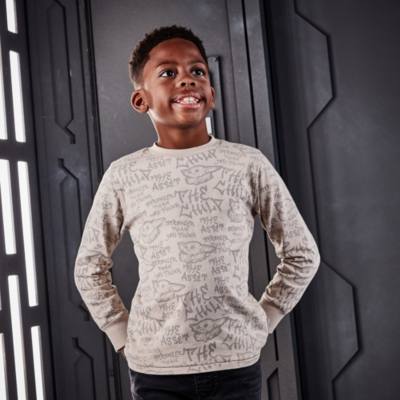 Disney Store The Child Long Sleeved T-Shirt For Kids, Star Wars