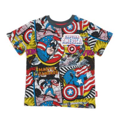 Disney Store Captain America T-Shirt For Kids