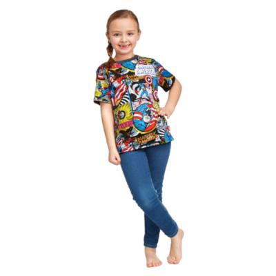 Disney Store Captain America T-Shirt For Kids