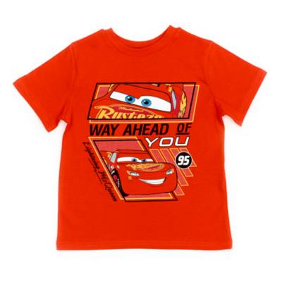 Disney Store Lightning McQueen Red T-Shirt For Kids