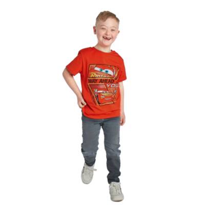 Disney Store Lightning McQueen Red T-Shirt For Kids