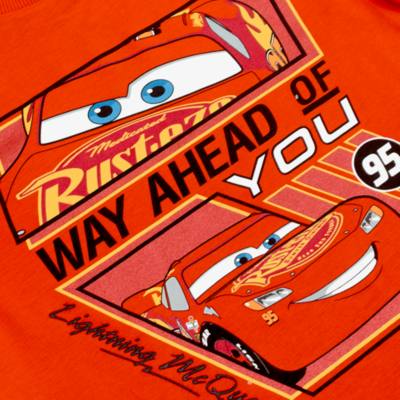 Disney Store Lightning McQueen Red T-Shirt For Kids