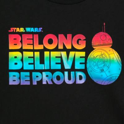 Disney Store BB-8 Pride T-shirt for Kids, Star Wars