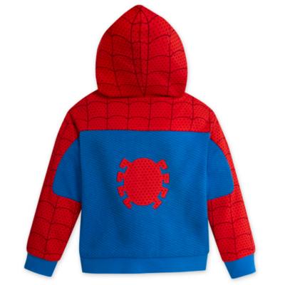 Spider-Man Zip Front Hooded Sweatshirt For Kids