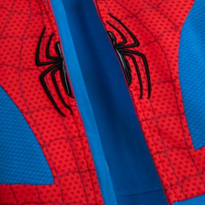 Spider-Man Zip Front Hooded Sweatshirt For Kids