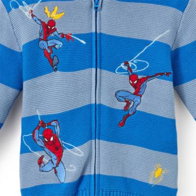 Spider-Man - Kapuzenstrickjacke mit Rei&szlig;verschluss f&uuml;r Kinder