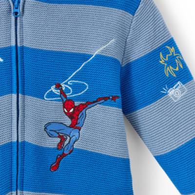 Spider-Man - Kapuzenstrickjacke mit Rei&szlig;verschluss f&uuml;r Kinder