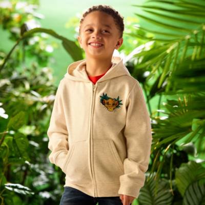 Der König der Löwen - Kapuzensweatshirt mit Reißverschluss für Kinder