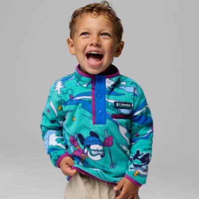 Columbia Mickey Mouse Blue Fleece Pullover Jacket for Toddlers