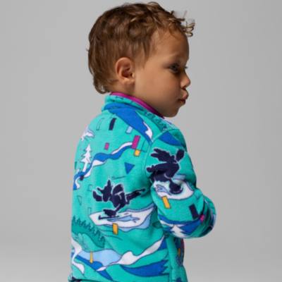 Columbia Mickey Mouse Blue Fleece Pullover Jacket for Toddlers