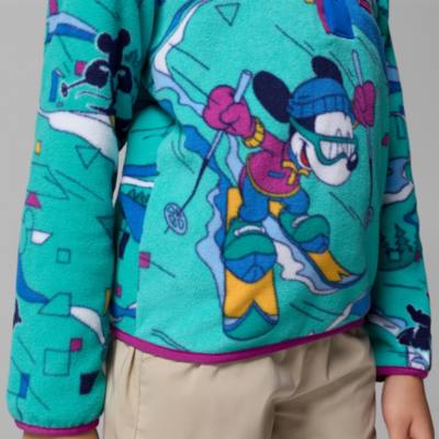 Columbia Mickey Mouse Blue Fleece Pullover Jacket for Kids
