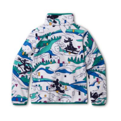 Columbia Mickey Mouse White Fleece Pullover Jacket for Toddlers