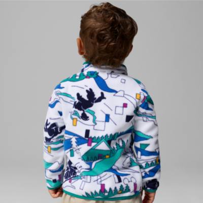 Columbia Mickey Mouse White Fleece Pullover Jacket for Toddlers