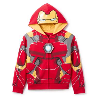 Iron Man - Kapuzensweatshirt mit Reißverschluss für Kinder