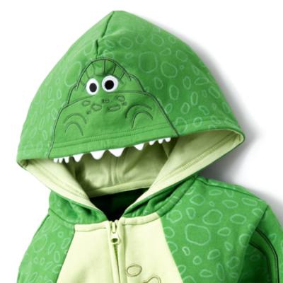 Rex Costume Zip Front Hooded Sweatshirt For Kids, Toy Story